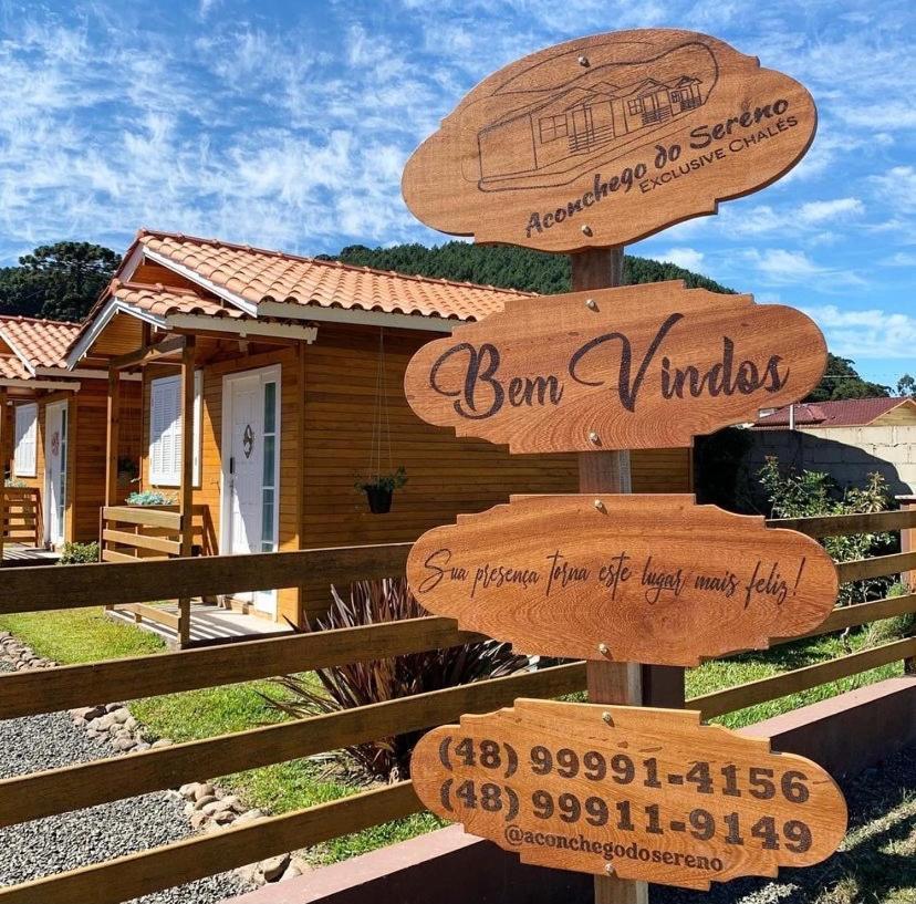 Aconchego Do Sereno Exclusive Chales Urubici Eksteriør billede