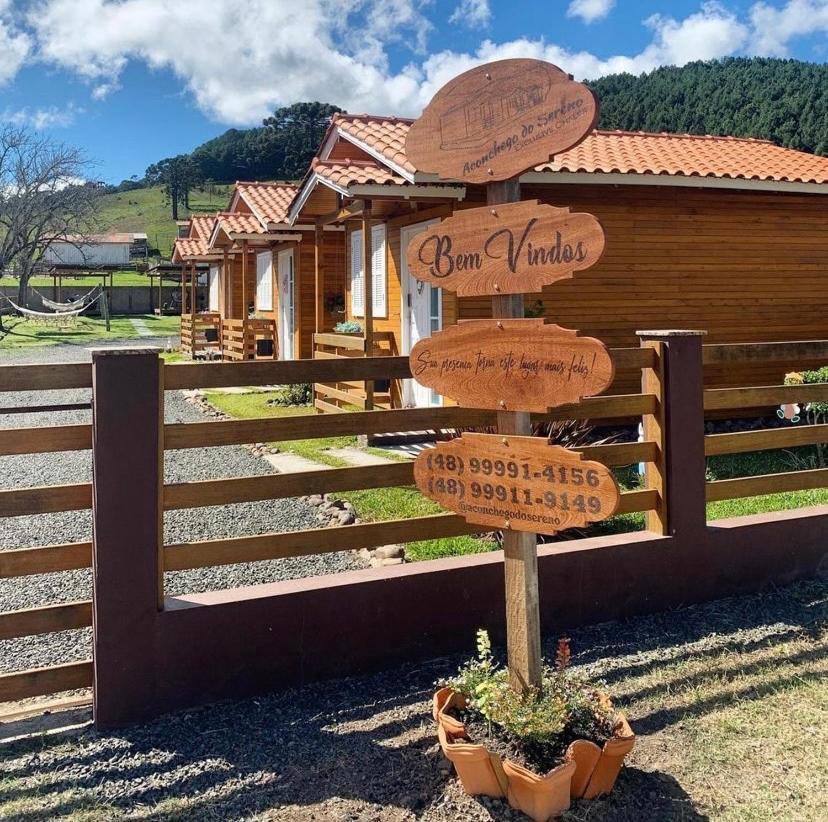 Aconchego Do Sereno Exclusive Chales Urubici Eksteriør billede