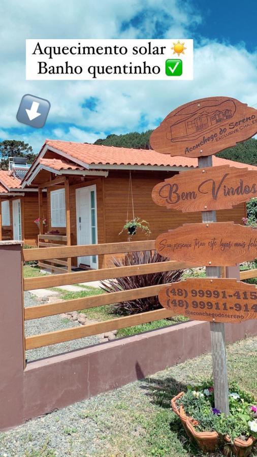 Aconchego Do Sereno Exclusive Chales Urubici Eksteriør billede