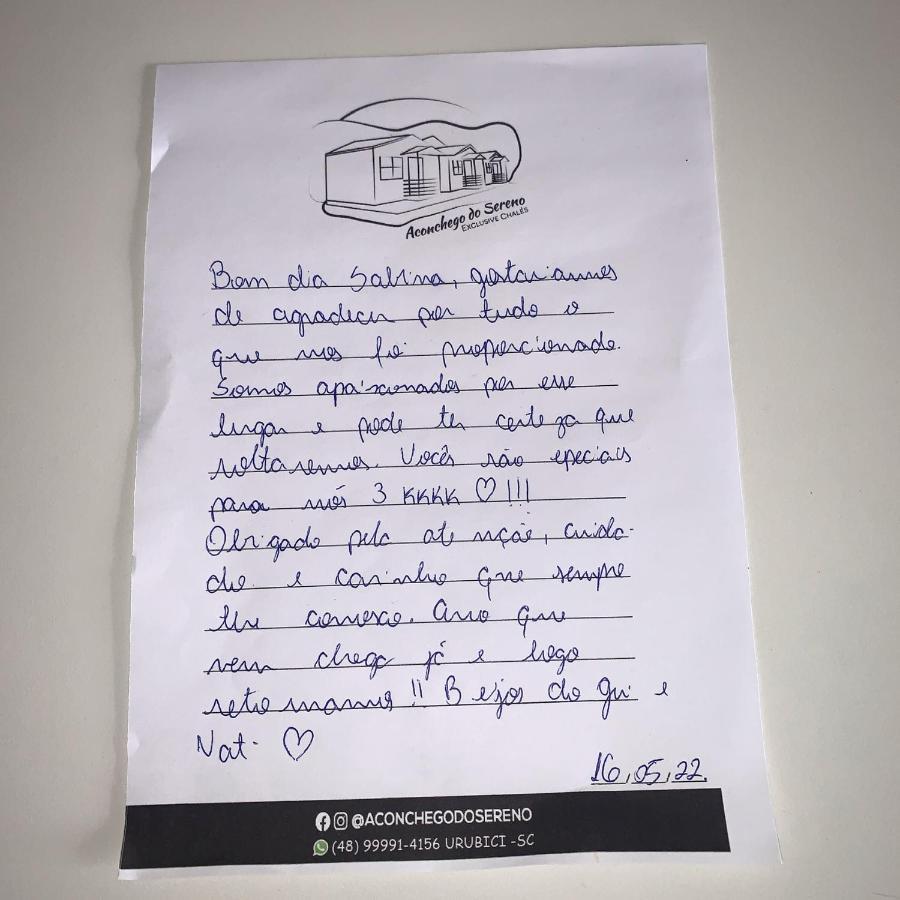 Aconchego Do Sereno Exclusive Chales Urubici Eksteriør billede