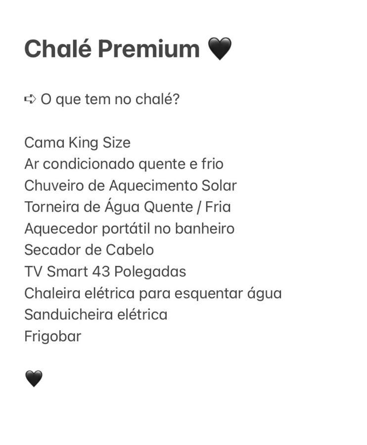 Aconchego Do Sereno Exclusive Chales Urubici Eksteriør billede